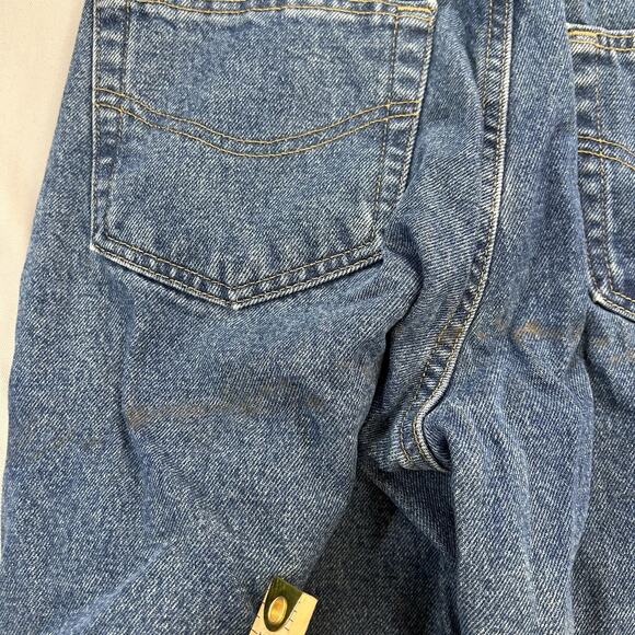 Carhartt Men's B172 Relaxed Fit Straight Leg Flannel Lined Denim Jeans - 30x32 - Picture 8 of 12